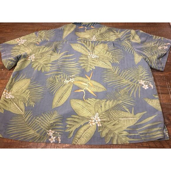 ST. JOHN'S BAY SHORT SLEEVE ISLAND STYLE Men's Button Up Shirt XXL - Picture 7 of 10